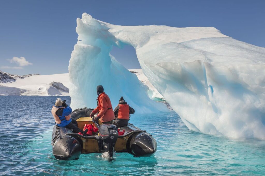 Antarctica travelling spot